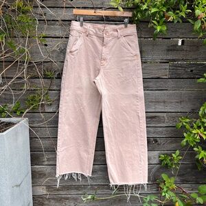 Lucky Brand High Waisted Wide leg pant in Blush - Size 12/31